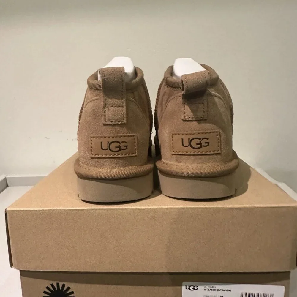 UGG Classic Ultra Mini Boot in the color Chestnut bought on posh, but too small